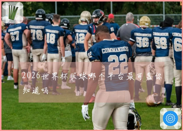 2026世界杯买球哪个平台最可靠你知道吗